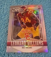 2015 Panini Prizm Draft Picks Leonard Williams USC Silver Prizm #130