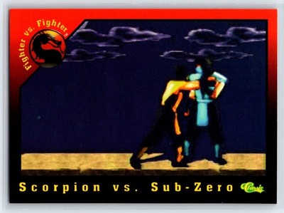 1994 Classic Mortal Kombat Series 1 Scorpion vs. Sub-Zero #22