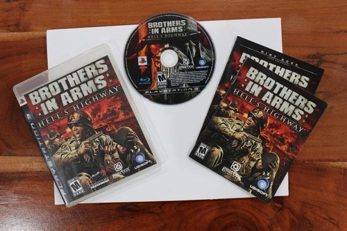 Brothers in Arms: Hell's Highway (PS3, 2008) *TESTED/WORKING* CIB w/ MANUAL