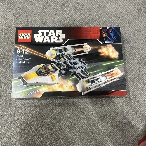 SEALED LEGO Star Wars Y-wing Fighter Box Set 7658 (box slightly creased)