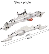 Alloy Front Middle Rear Axle Set For Axial Wraith 90018 90020 1/10 RC Crawler