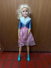 BARBIE PRINCESS BEST FASHION FRIEND 28INCH TALL FULLY POSABLE ARM