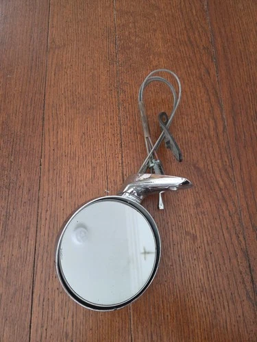 1966-67 Dodge Coronet R/T 500 440 OEM Remote Drivers Outside Mirror Chrome