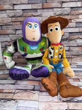 Toy Story Kohls Cares Buzz Lightyear  Woody Plush Stuffed Toy Disney Pixar