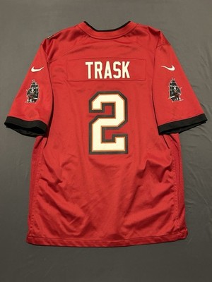 Tampa Bay Buccaneers Jersey Mens Large Red Kyle Trask #2 Nike On Field NFL