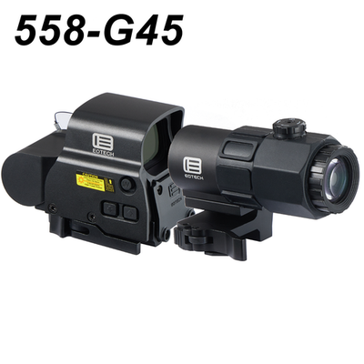 EOTECH Holographic Sights Red & Green Dot Sight 558+G45 5x Blcak