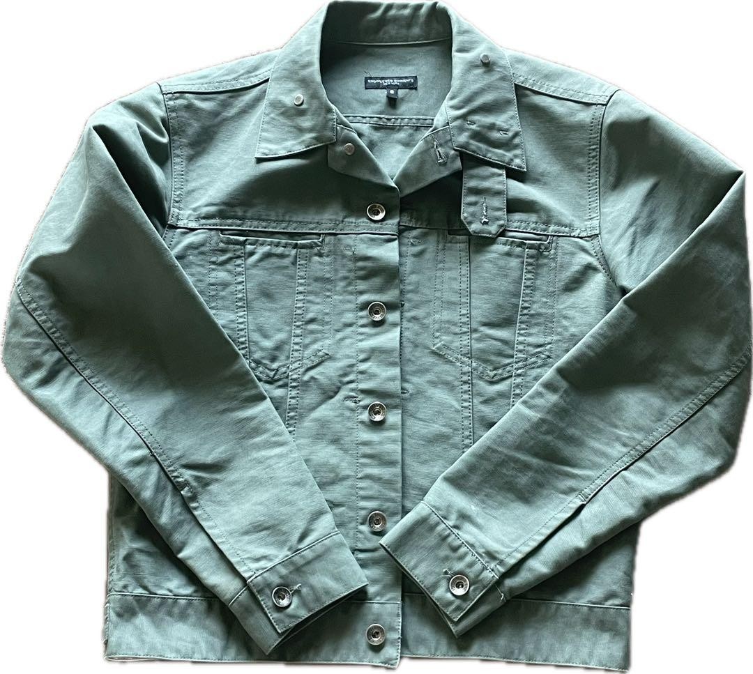 Engineered Garments 3rd Type Trucker Jacket Khaki… - image 1