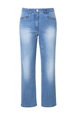 Ulla Popken Damen große Größen Jeans Mony Vintage Look konisches Bein