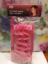 Heatless Hair Curlers Set Overnight No Heat Curling.