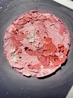 ACEO Original Oil Pastel Pink Strawberry Moon FULLMOON Space Stars Celestial Art — photo 3