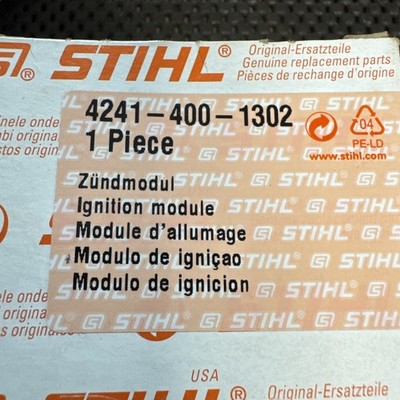 New Stihl 4241-400-1302 Ignition Module for SH56 and BG56 C-E