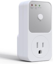 BSEED Surge Protector - 1800W Single Outlet for Refrigerator, TV, PC, Home Appli