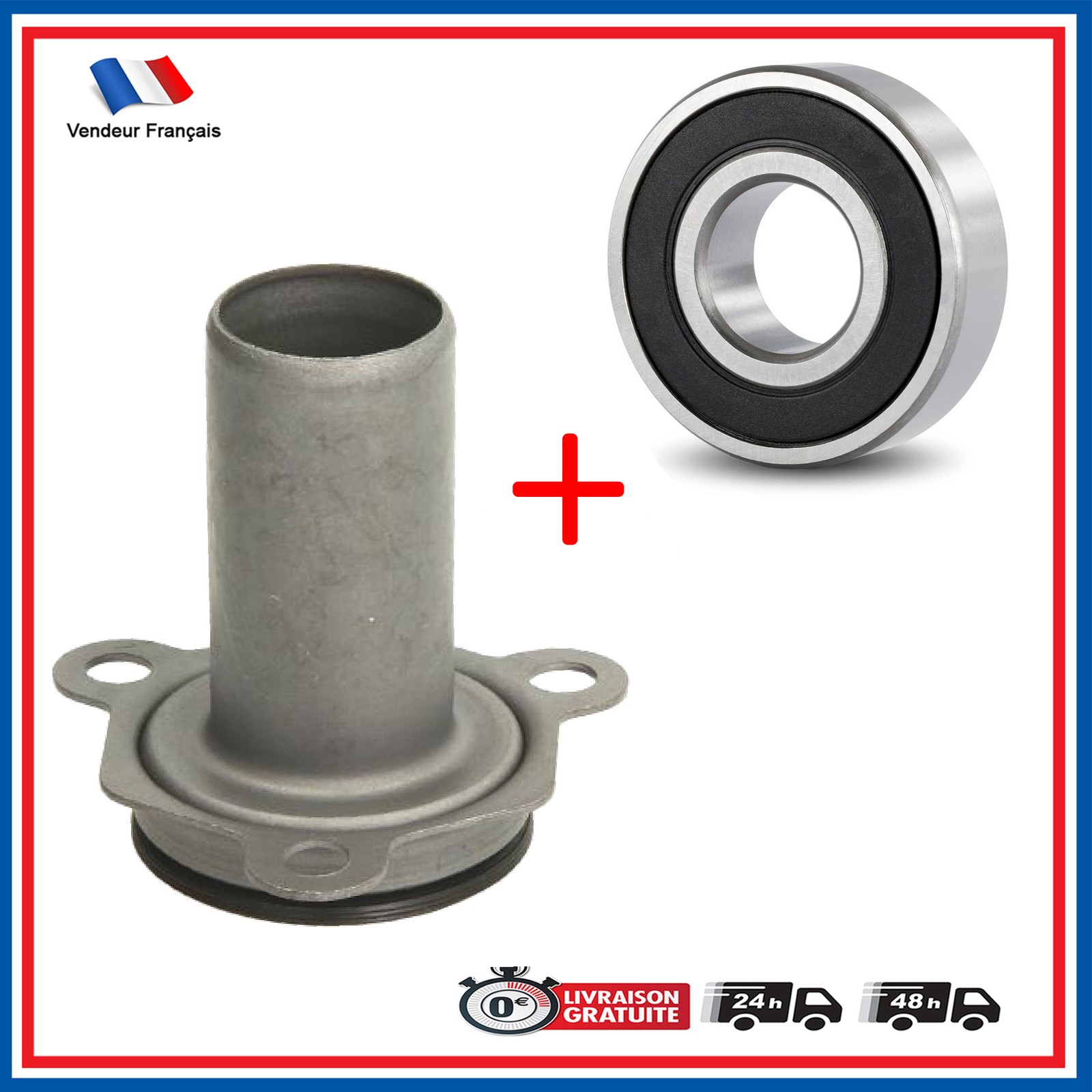 Butée d'embrayage pour réparation de boîte Peugeot - Roulement de rechange OEM 2372.23