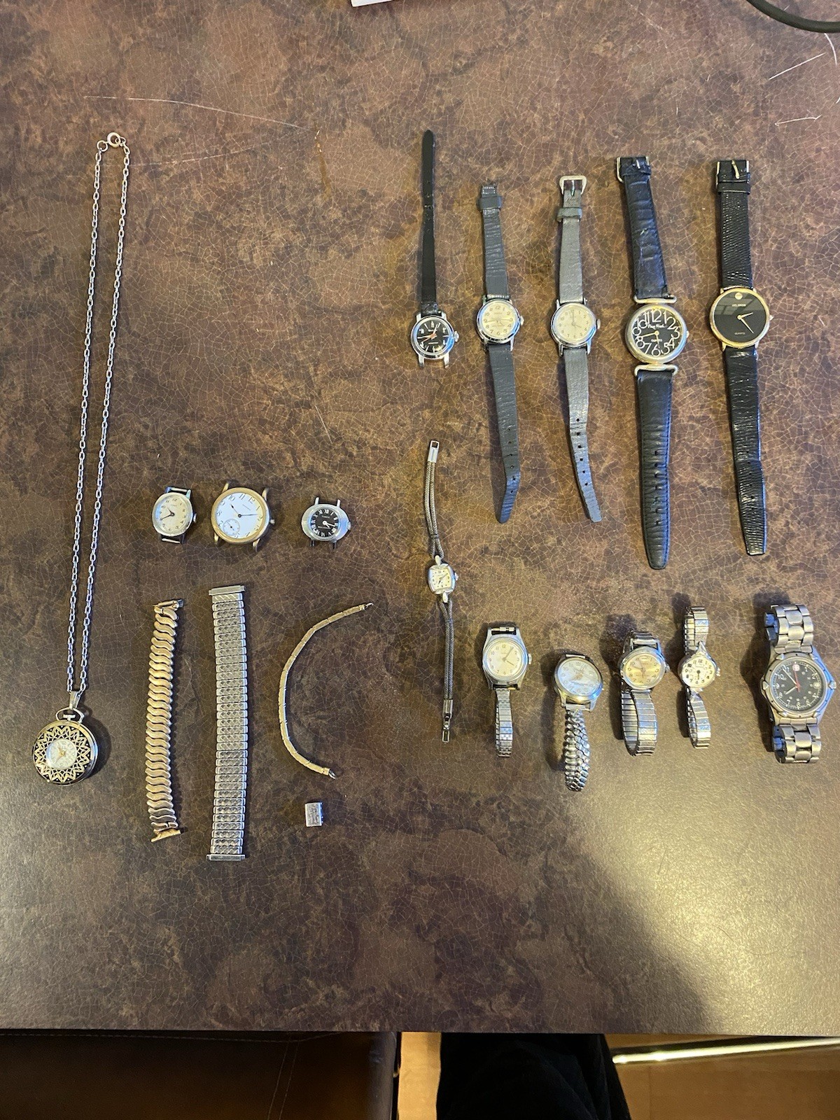 Timex, - mostly Women’s swiss, untested. Vintage Victorinox condition Watch Lot - vintagewatches.pk