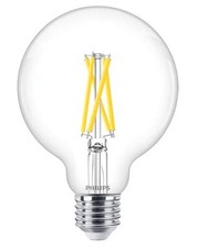Philips Dimmbare LED Lampe, E27, 5,9W, 806lm, 2200K, klar (929003010901)