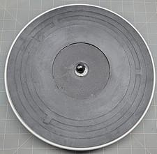Garrard Model 440 Turntable Part, Platter, Mat and Clip