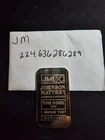 Vintage Johnson Matthey 1 Troy Oz .999 Fine Silver Bar- Serial# 915295