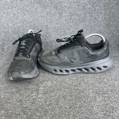 On Cloudsurfer Next Shoes Women 7.5 Black Running Support Trainer Sneaker ISSUES