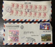 Philippines 1972 / 2 Cover Fronts To U.S.