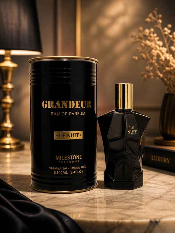 Grandeur Le Nuit Milestone for Men 100ml 3.4 Eau de Parfum Spray sealed