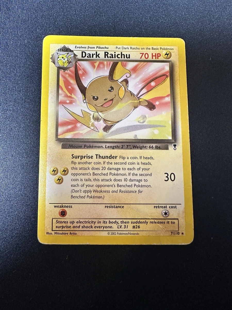 Dark Raichu 7/110 Legendary Collection for sale | eBay