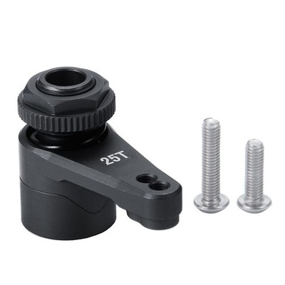 Alloy 25T Steering Servo Arm Horn for 1/10th RC Axial RBX10 AXI03005 Crawler
