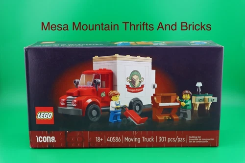 LEGO® Icons 40586 Moving Truck New! Sealed VIP Insiders Exclusive! Vintage Truck