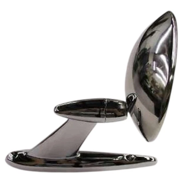 1952 1953 1954 1955 1956 Ford carro cromado exterior espelho retrovisor - Imagem 3 de 4