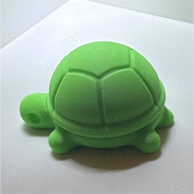 Green Plastic Turtle Figure Container w/ 2-Piece Shell, Wildlife Theme Set