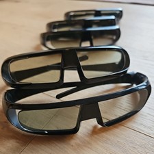 5 x TOSHIBA FPT-AG02G 3D Active Glasses