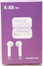 Wireless Earbuds Bluetooth With A Charging Case White Open Box