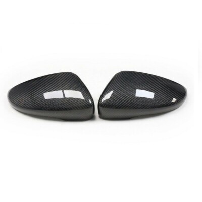Carbon Fiber Car Side Mirror Caps For VW CC Passat Scirocco Bora Beetles