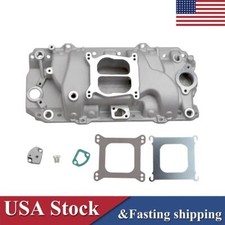 Intake Manifold Dual Plane Low Rise For Chevy Bbc Bb Big Block 396 402 427 454