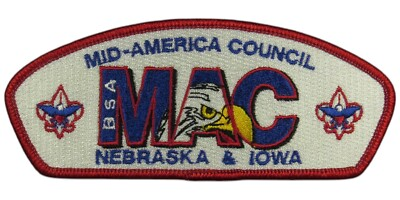 #ad Mid America Council NE CSP RED Bdr NE3162 $4.01