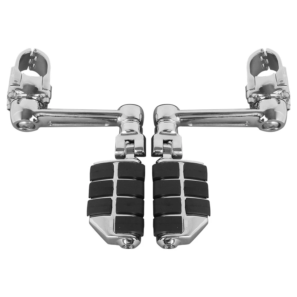 Reposapiés 30 mm 35 mm estribo clavijas montaje apto para Honda Goldwing GL1800 cromo Foto 2 de 4