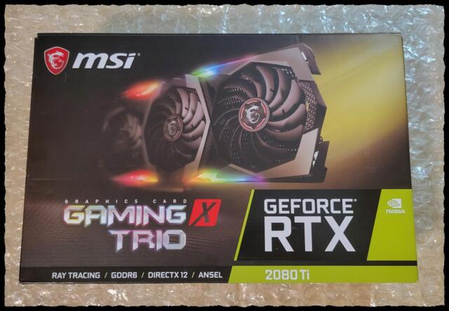 MSI NVIDIA GeForce RTX 2080 Ti 11GB GDDR6 Graphics Card 