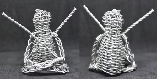 Hoon Payon Wire LP Pun Thai Occult Amulet Very Strong Power Talisman Protcet #2 - Picture 2 of 8