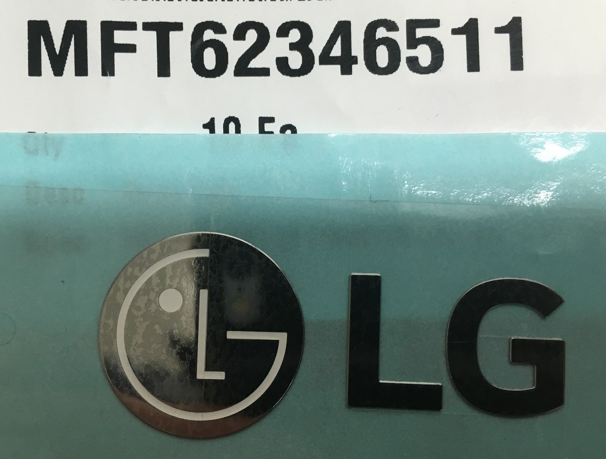 Appliance Parts 365. LG Name Plate MFT61843003