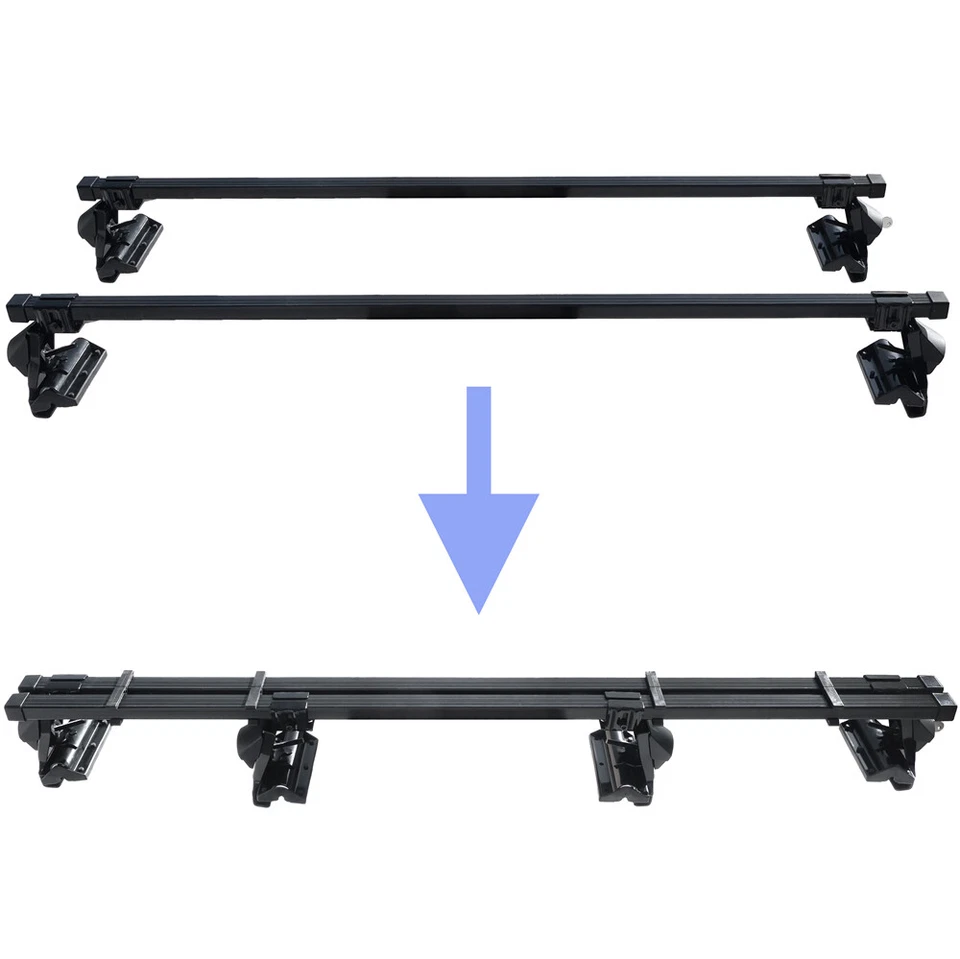 Sistema completo de portaequipajes de techo para Chevy Camaro 1993-2002 Suzuki Sidekick 1989-1995 Foto 3 de 4