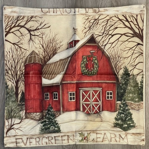 17" x 17" Weihnachten Urlaub Geist Überwurf Kissenhülle Sofa Kissenbezug Wohndeko - Bild 3 von 10