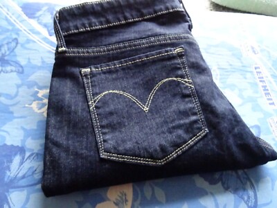 Levi's Jeans Damen W30 L34 SLIGHT CURVE skinny dunkelblau
