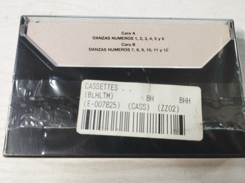 Granados Danzas Españolas Luis Galve - Cassette Nueva - Imagen 2 de 3