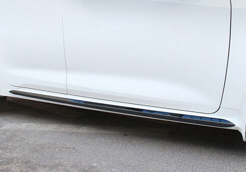For Toyota Corolla 2020-24 Black Body Door Side Skirts Anti-Scratch Strip 4pcs - Picture 3 of 6
