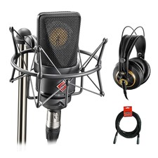 Neumann Tlm 103 Condenser Microphone Mono Set (black) With Akg K 240 Studio Pro