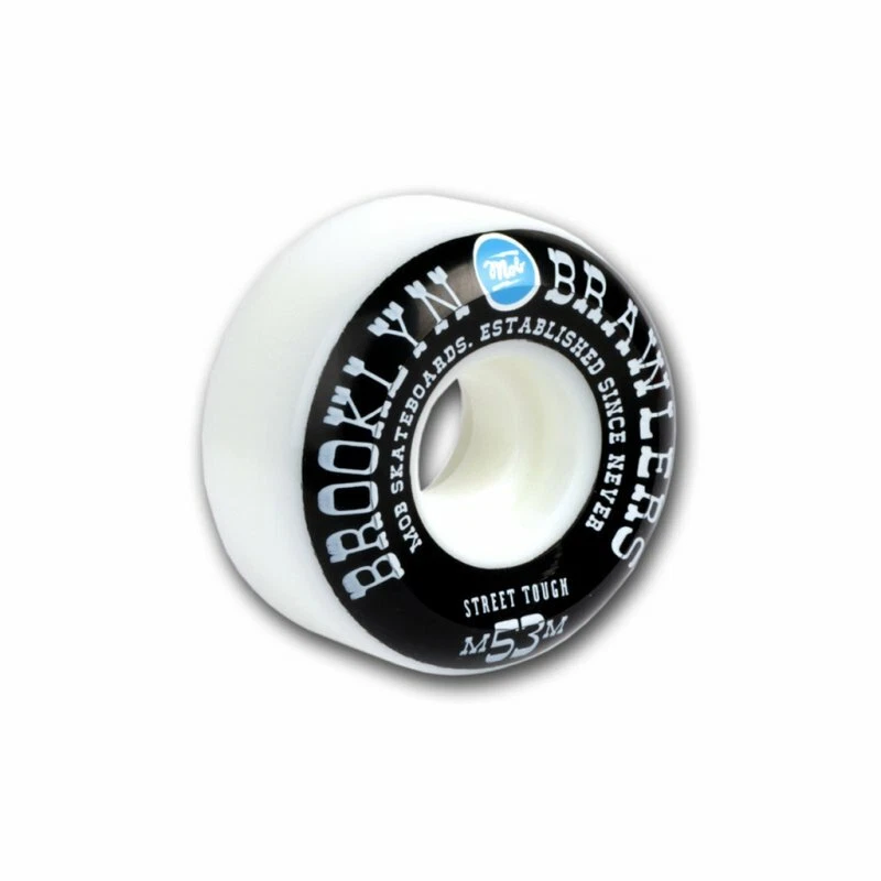 mob Skateboards WHEELS Brooklyn Brawlers 53mm 101A MOB Skateboard Rollen 4 Stück