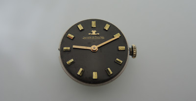 Uhrwerk Jaeger-LeCoultre 807, Zifferblatt, Zeiger und Krone, dial + hand + crown