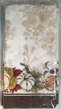 Tablecloth TableCover Fall Harvest Pumpkin Thanksgiving 2-54" x 84" Tissue/Poly