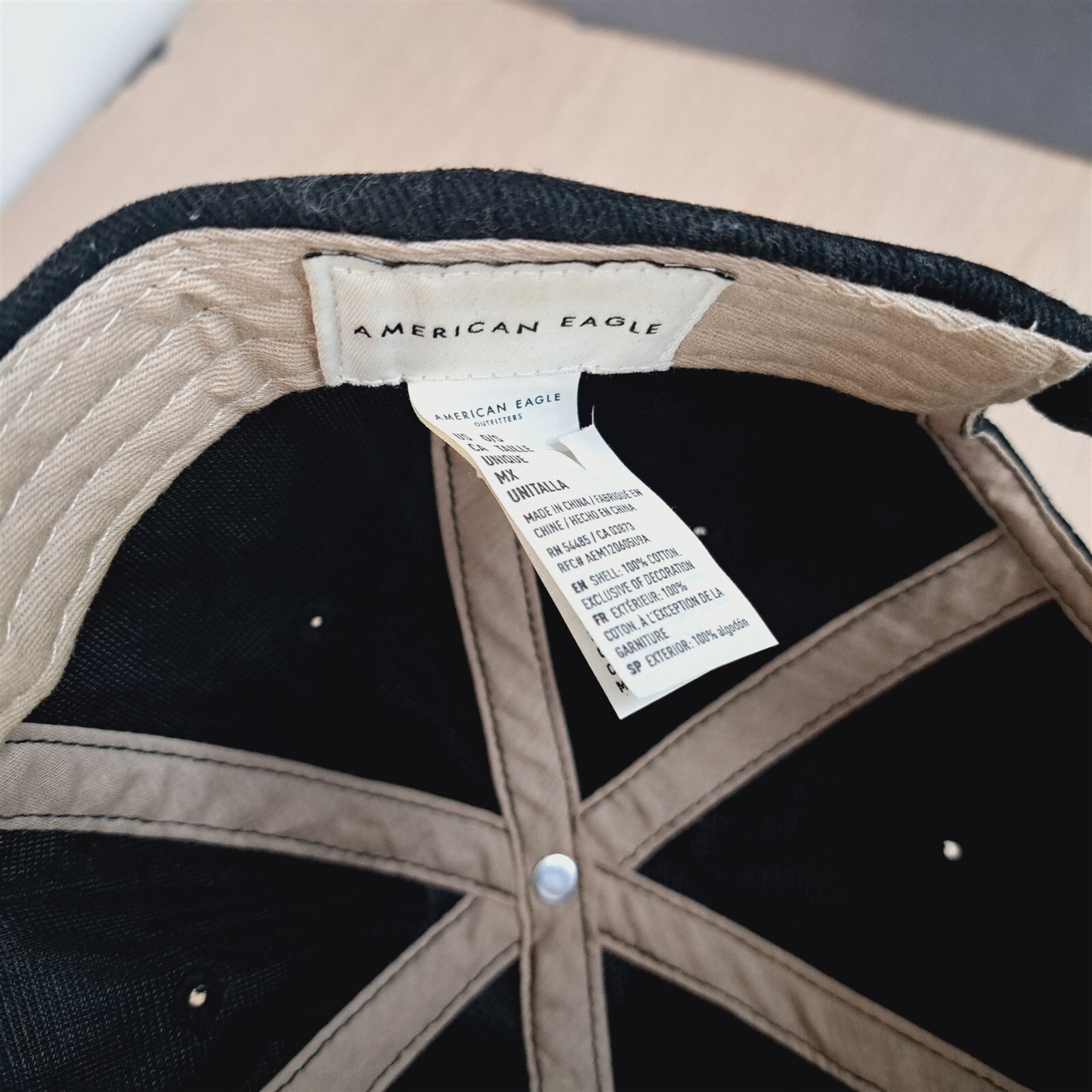 AMERICAN EAGLE AE LOGO ADJUSTABLE STRAPBACK BASEB… - image 16