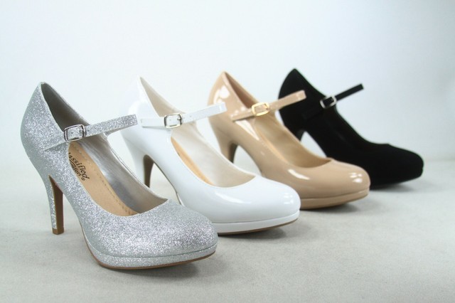 womens wide pumps