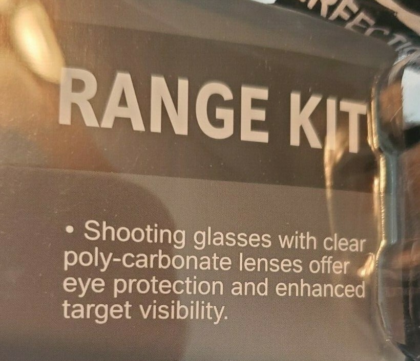 GLOCK Range Kit AP60214 Shooting Glasses, Earplugs, Ear Muffs 25db